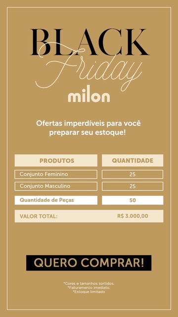 Black Friday Milon
